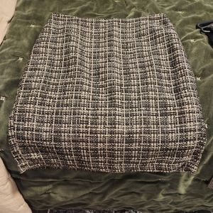 Banana Republic plaid mini skirt
